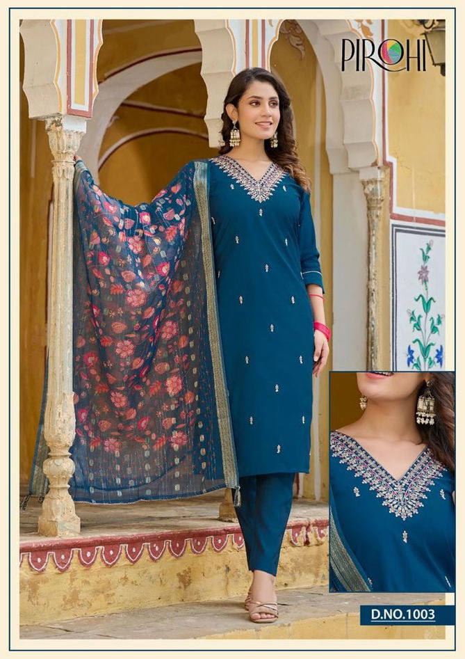 Pirohi Dilkash Vol 1 Designer Readymade Suits Catalog
